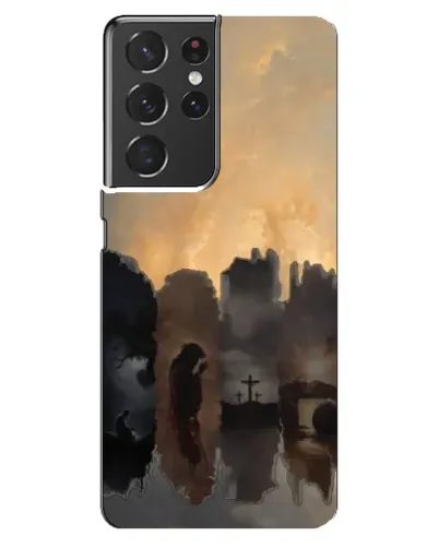 Чехол для Samsung Galaxy S21 ultra с картинкой «Дорога к вере» Чехол для Samsung Galaxy S21 ultra с картинкой «Дорога к вере»