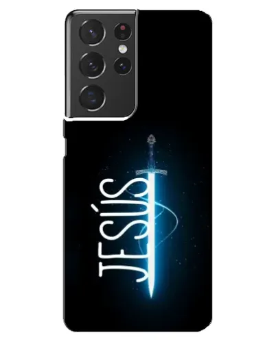 Чехол для Samsung Galaxy S21 ultra с картинкой «Меч Духа Jesus» Чехол для Samsung Galaxy S21 ultra с картинкой «Меч Духа Jesus»