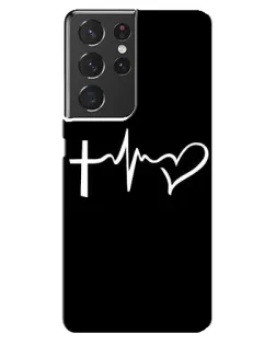 Чохол для Samsung Galaxy S21 ultra з картинкою «Пульс віри»