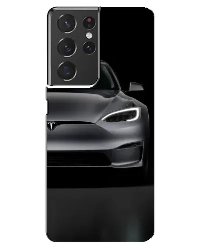 Чехол для Samsung Galaxy S21 ultra с картинкой «Tesla Model S Look»