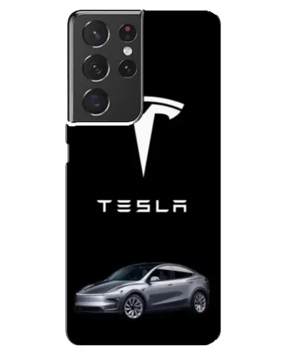 Чехол для Samsung Galaxy S21 ultra с картинкой «Tesla Model Y»