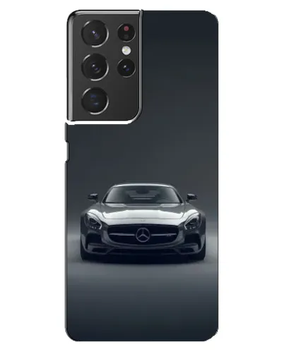 Чехол для Samsung Galaxy S21 ultra с картинкой «Mercedes на черном» Чехол для Samsung Galaxy S21 ultra с картинкой «Mercedes на черном»