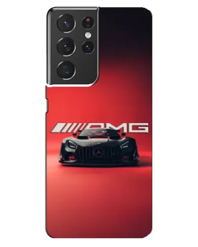 Чехол для Samsung Galaxy S21 ultra с картинкой «Mercedes AMG — красная линия» Чехол для Samsung Galaxy S21 ultra с картинкой «Mercedes AMG — красная линия»