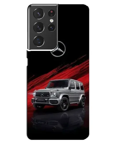 Чехол для Samsung Galaxy S21 ultra с картинкой «Mercedes G-Class красный» Чехол для Samsung Galaxy S21 ultra с картинкой «Mercedes G-Class красный»