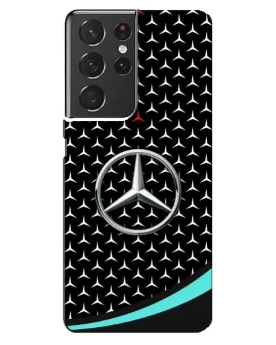 Чехол для Samsung Galaxy S21 ultra с картинкой «Mercedes — бирюзовый акцент» Чехол для Samsung Galaxy S21 ultra с картинкой «Mercedes — бирюзовый акцент»