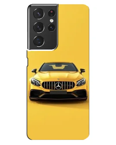 Чехол для Samsung Galaxy S21 ultra с картинкой «Желтый Mercedes GT» Чехол для Samsung Galaxy S21 ultra с картинкой «Желтый Mercedes GT»