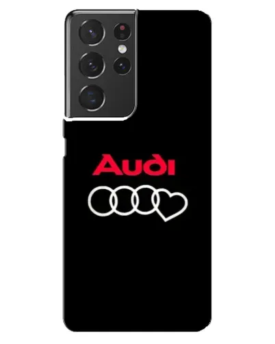 Чехол для Samsung Galaxy S21 ultra с картинкой «Логотип Audi Heart» Чехол для Samsung Galaxy S21 ultra с картинкой «Логотип Audi Heart»
