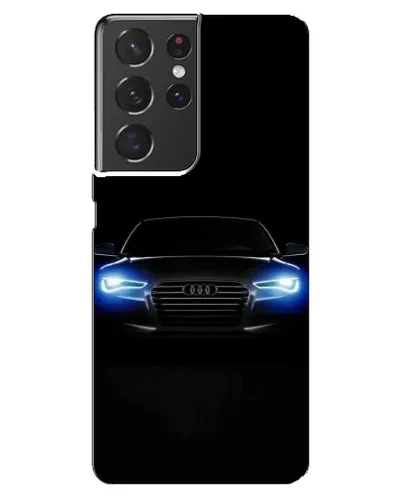 Чехол для Samsung Galaxy S21 ultra с картинкой «Audi в неоне» Чехол для Samsung Galaxy S21 ultra с картинкой «Audi в неоне»