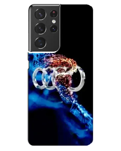 Чехол для Samsung Galaxy S21 ultra с картинкой «Энергия лого Audi» Чехол для Samsung Galaxy S21 ultra с картинкой «Энергия лого Audi»