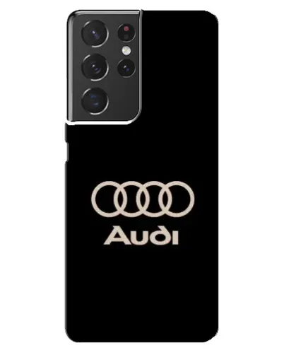Чехол для Samsung Galaxy S21 ultra с картинкой «Audi — золотой логотип» Чехол для Samsung Galaxy S21 ultra с картинкой «Audi — золотой логотип»