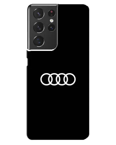 Чехол для Samsung Galaxy S21 ultra с картинкой «Audi White Logo» Чехол для Samsung Galaxy S21 ultra с картинкой «Audi White Logo»