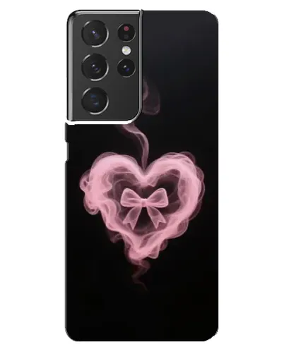 Чехол для Samsung Galaxy S21 ultra с картинкой «Дымчатое сердце»