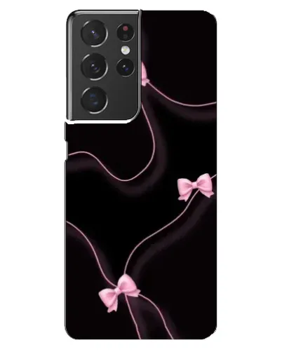 Чехол для Samsung Galaxy S21 ultra с картинкой «Розовые ленты»