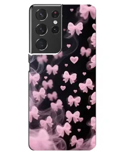 Чехол для Samsung Galaxy S21 ultra с картинкой «Неоновое кружево»