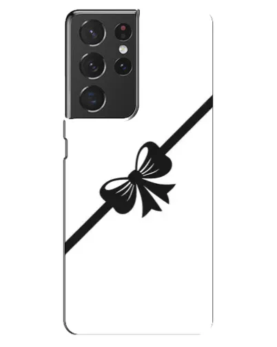Чехол для Samsung Galaxy S21 ultra с картинкой «Диагональный бант»
