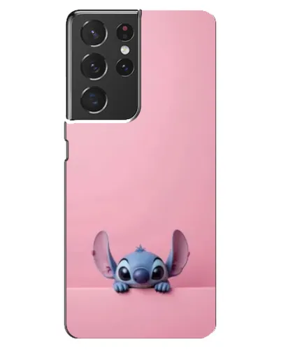 Чехол для Samsung Galaxy S21 ultra с картинкой «Stitch выглядывает»