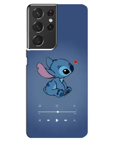 Чехол для Samsung Galaxy S21 ultra с картинкой «Музыкальный Stitch»