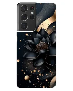 Чехол для Samsung Galaxy S21 ultra с картинкой «Черный лотос»