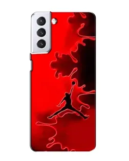 Чохол для Samsung Galaxy S21 з картинкою «Jordan Red Smoke» Чохол для Samsung Galaxy S21 з картинкою «Jordan Red Smoke»