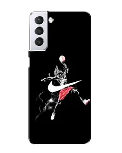 Чохол для Samsung Galaxy S21 з картинкою «Jordan Jumpman» Чохол для Samsung Galaxy S21 з картинкою «Jordan Jumpman»