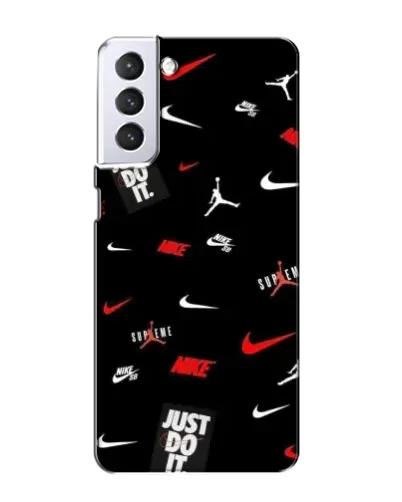 Чехол для Samsung Galaxy S21 с картинкой «Nike Mix Pattern»