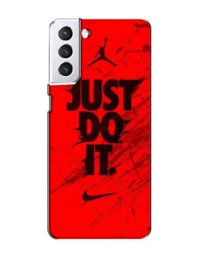 Чехол для Samsung Galaxy S21 с картинкой «Nike Just Do It»