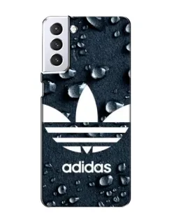 Чехол для Samsung Galaxy S21 с картинкой «Adidas Trefoil Blue» Чехол для Samsung Galaxy S21 с картинкой «Adidas Trefoil Blue»