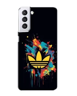 Чехол для Samsung Galaxy S21 с картинкой «Adidas Splash» Чехол для Samsung Galaxy S21 с картинкой «Adidas Splash»