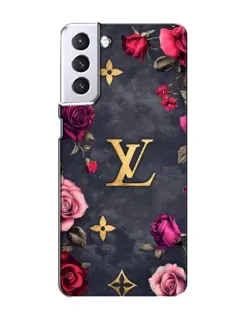 Чехол для Samsung Galaxy S21 с картинкой «Цветочный Louis Vuitton» Чехол для Samsung Galaxy S21 с картинкой «Цветочный Louis Vuitton»