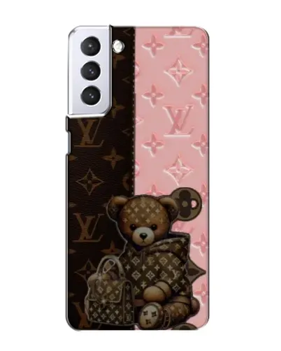 Чехол для Samsung Galaxy S21 с картинкой «Мишка в стиле LV» Чехол для Samsung Galaxy S21 с картинкой «Мишка в стиле LV»