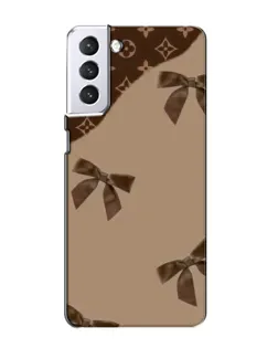 Чехол для Samsung Galaxy S21 с картинкой «LV — кофейный атлас» Чехол для Samsung Galaxy S21 с картинкой «LV — кофейный атлас»