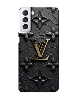 Чехол для Samsung Galaxy S21 с картинкой «Кожаная текстура LV» Чехол для Samsung Galaxy S21 с картинкой «Кожаная текстура LV»