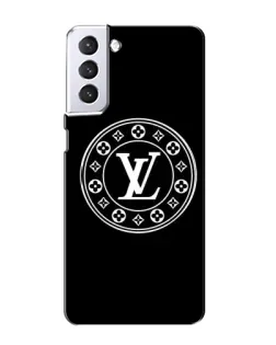 Чехол для Samsung Galaxy S21 с картинкой «LV — печать стиля» Чехол для Samsung Galaxy S21 с картинкой «LV — печать стиля»