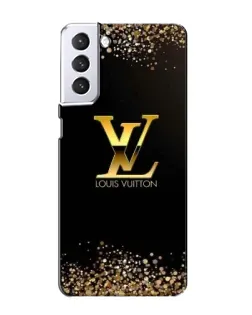 Чехол для Samsung Galaxy S21 с картинкой «LV — золотые искры» Чехол для Samsung Galaxy S21 с картинкой «LV — золотые искры»