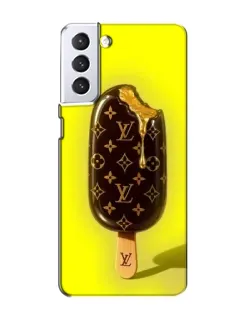 Чехол для Samsung Galaxy S21 с картинкой «Мороженое от LV» Чехол для Samsung Galaxy S21 с картинкой «Мороженое от LV»