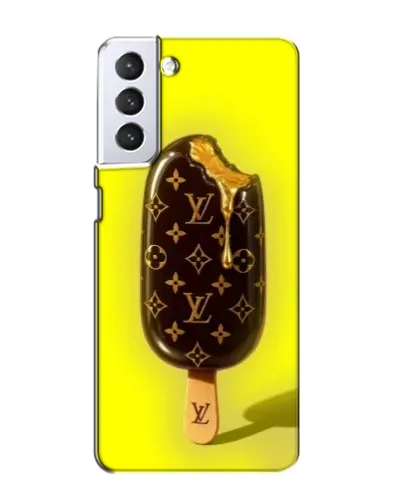 Чехол для Samsung Galaxy S21 с картинкой «Мороженое от LV» Чехол для Samsung Galaxy S21 с картинкой «Мороженое от LV»