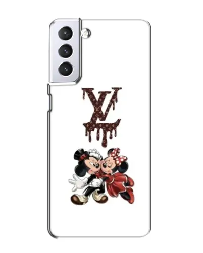 Чехол для Samsung Galaxy S21 с картинкой «LV и Микки Маус» Чехол для Samsung Galaxy S21 с картинкой «LV и Микки Маус»