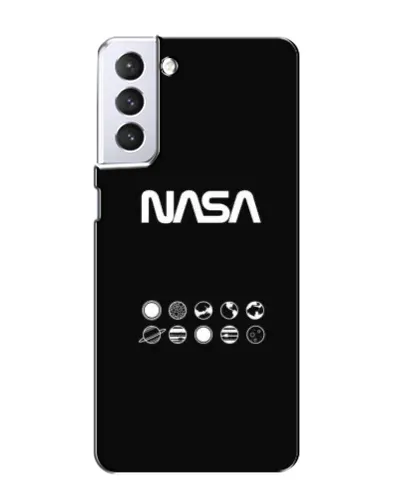 Чехол для Samsung Galaxy S21 с картинкой «NASA — технический принт» Чехол для Samsung Galaxy S21 с картинкой «NASA — технический принт»