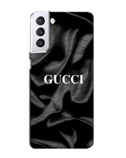 Чехол для Samsung Galaxy S21 с картинкой «Gucci — шелковые волны» Чехол для Samsung Galaxy S21 с картинкой «Gucci — шелковые волны»