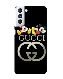 Чехол для Samsung Galaxy S21 с картинкой «Gucci — герои Disney» Чехол для Samsung Galaxy S21 с картинкой «Gucci — герои Disney»