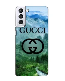 Чехол для Samsung Galaxy S21 с картинкой «Gucci — горный пейзаж» Чехол для Samsung Galaxy S21 с картинкой «Gucci — горный пейзаж»