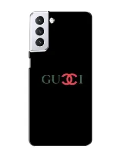 Чехол для Samsung Galaxy S21 с картинкой «Gucci — красный градиент» Чехол для Samsung Galaxy S21 с картинкой «Gucci — красный градиент»