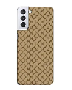 Чехол для Samsung Galaxy S21 с картинкой «Gucci — классический беж» Чехол для Samsung Galaxy S21 с картинкой «Gucci — классический беж»