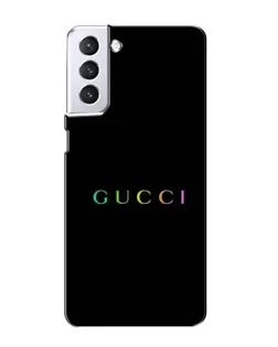Чехол для Samsung Galaxy S21 с картинкой «Gucci — неоновый минимализм» Чехол для Samsung Galaxy S21 с картинкой «Gucci — неоновый минимализм»