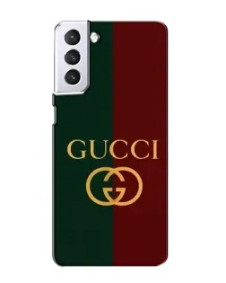 Чехол для Samsung Galaxy S21 с картинкой «Gucci — темно-зеленый градиент» Чехол для Samsung Galaxy S21 с картинкой «Gucci — темно-зеленый градиент»