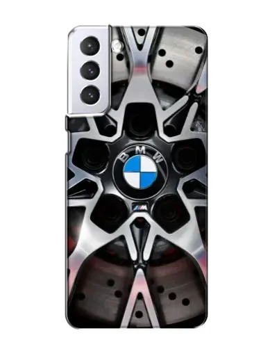 Чехол для Samsung Galaxy S21 с картинкой «BMW — деталь диска»