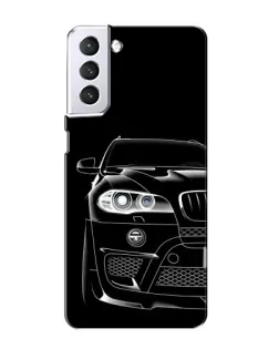 Чехол для Samsung Galaxy S21 с картинкой «Темный силуэт BMW» Чехол для Samsung Galaxy S21 с картинкой «Темный силуэт BMW»