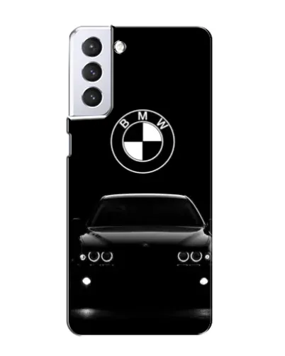 Чехол для Samsung Galaxy S21 с картинкой «BMW — взгляд из темноты»
