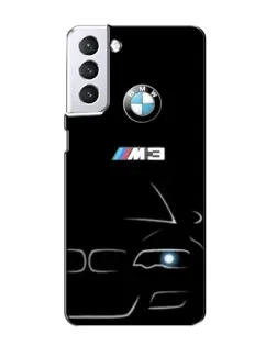 Чехол для Samsung Galaxy S21 с картинкой «Минималистичный принт BMW M3» Чехол для Samsung Galaxy S21 с картинкой «Минималистичный принт BMW M3»