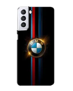 Чехол для Samsung Galaxy S21 с картинкой «BMW M-Power неон» Чехол для Samsung Galaxy S21 с картинкой «BMW M-Power неон»